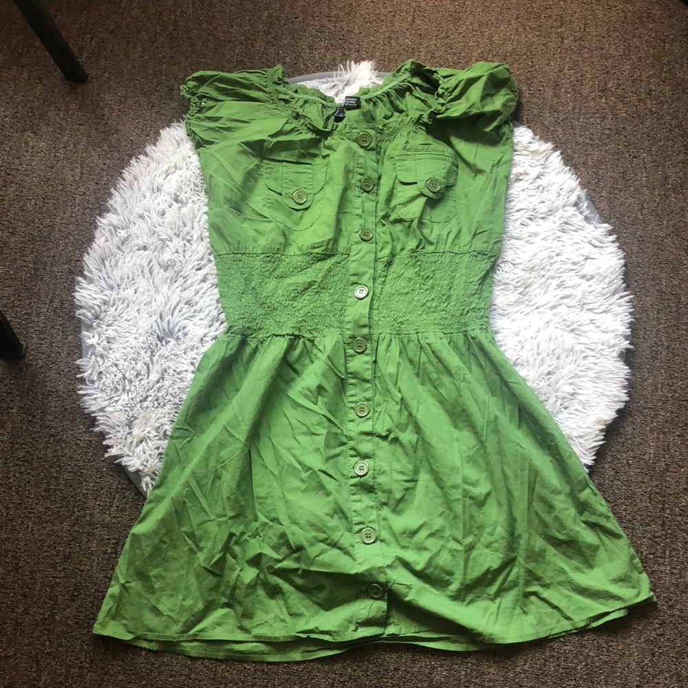 Green dress